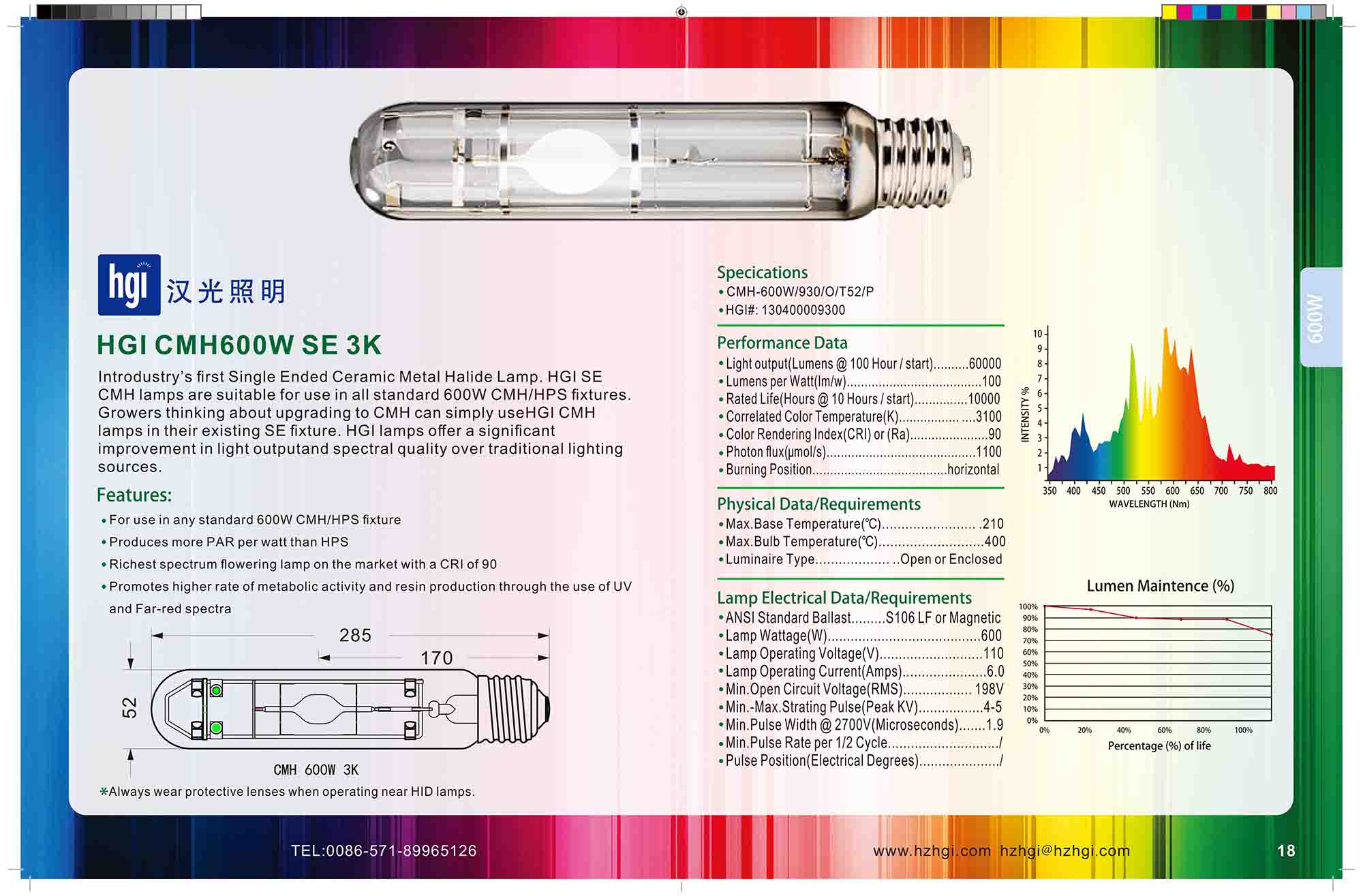 HGI CMH600W SE 3K