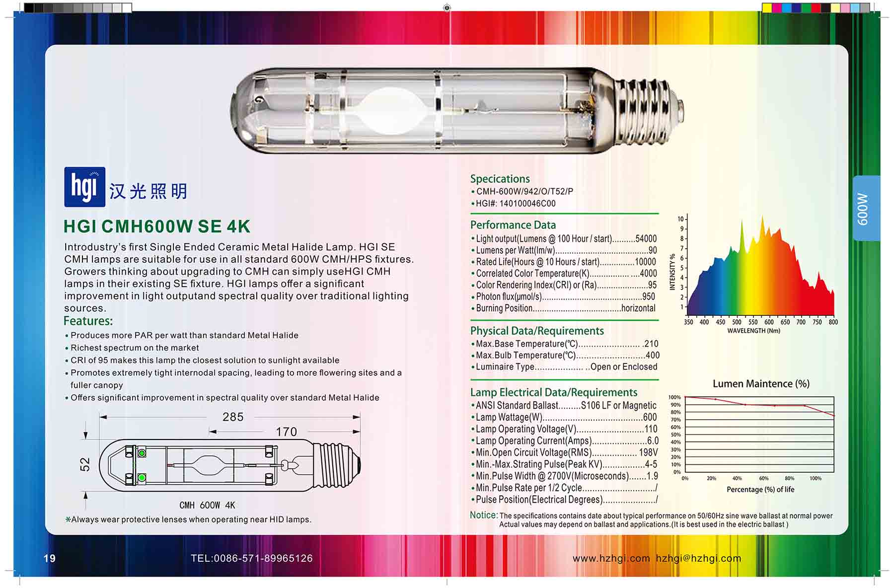 HGI CMH600W SE 4K